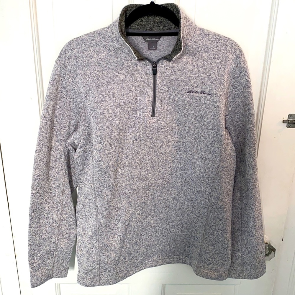 Eddie Bauer men’s crew neck grey, never worn